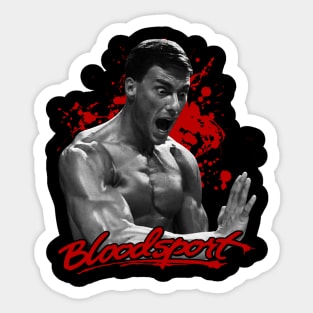 Men Blood Movies Quotes  80s Fans Gift Sticker